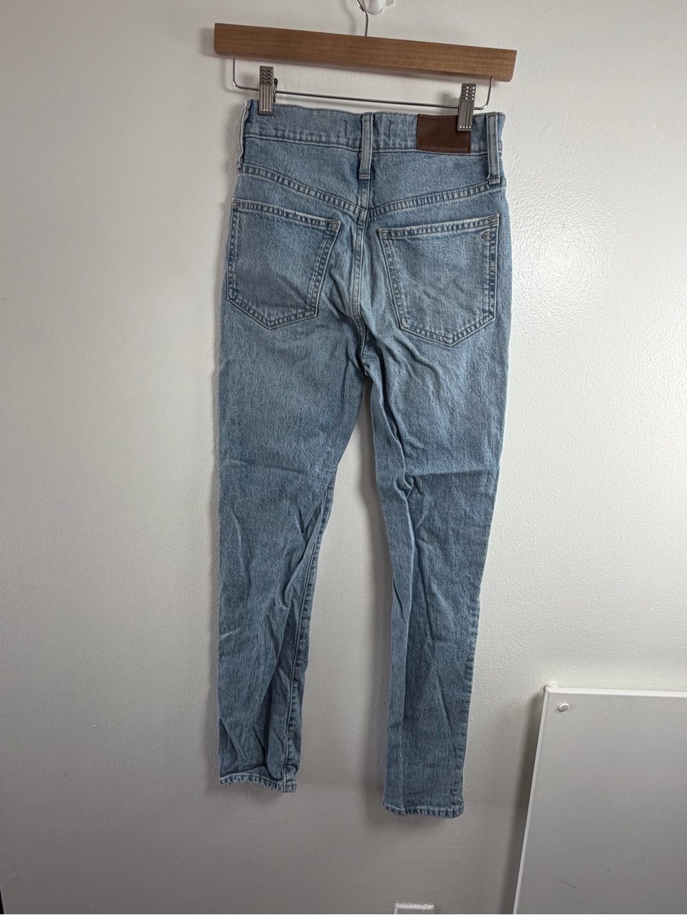 Madewell Perfect Vintage Full-Length Jeans Women’s 23 Light Wash High Rise - Picture 2 of 11
